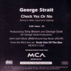 Check Yes or No