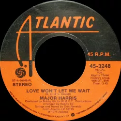 Love Won't Let Me Wait