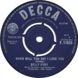 When Will You Say I Love You