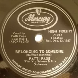 Belonging to Someone