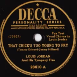 That Chick's Too Young to Fry