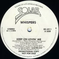 Keep On Lovin' Me