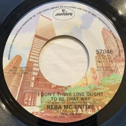 I Don't Think Love Oughta Be That Way