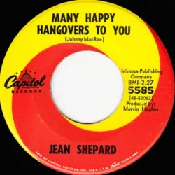 Many Happy Hangovers to You