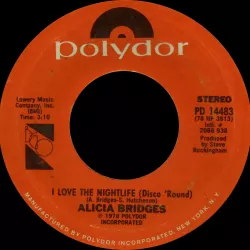 I Love the Nightlife (Disco 'Round)