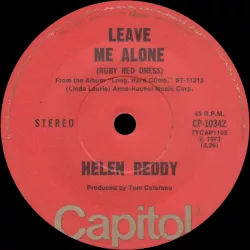 Leave Me Alone (Ruby Red Dress)