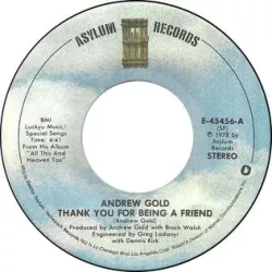 Thank You for Being a Friend