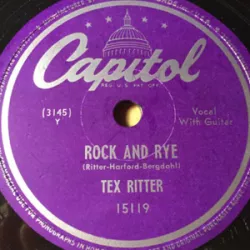 Rock and Rye