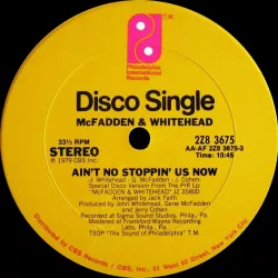 Ain't No Stoppin' Us Now
