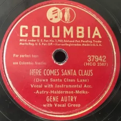Here Comes Santa Claus (Right Down Santa Claus Lane)