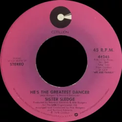 He's the Greatest Dancer