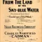 From the Land of the Sky-Blue Water